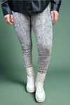 Snake Print Leggings - Off White