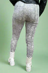 Snake Print Leggings - Off White