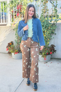 Mallard Stretch Denim Jeans - Mocha