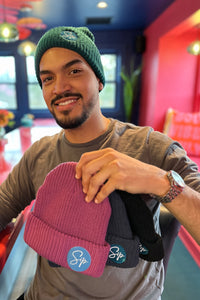 Sip Cozy Knit Beanie