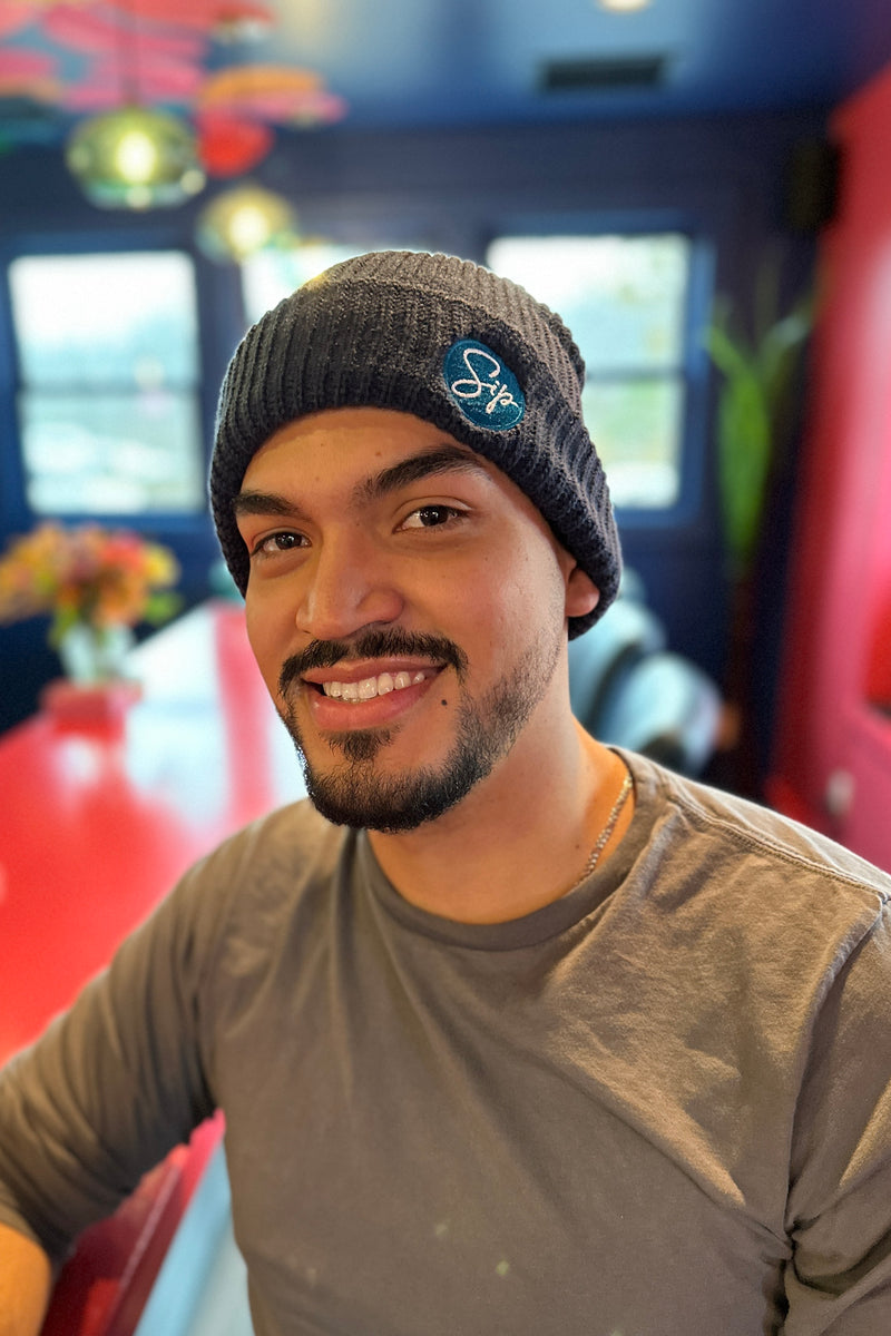 Sip Cozy Knit Beanie