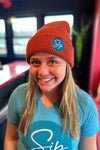 Sip Waffle Knit Beanie