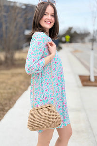 Anastasia Straw Clutch With Chain Strap - Natural