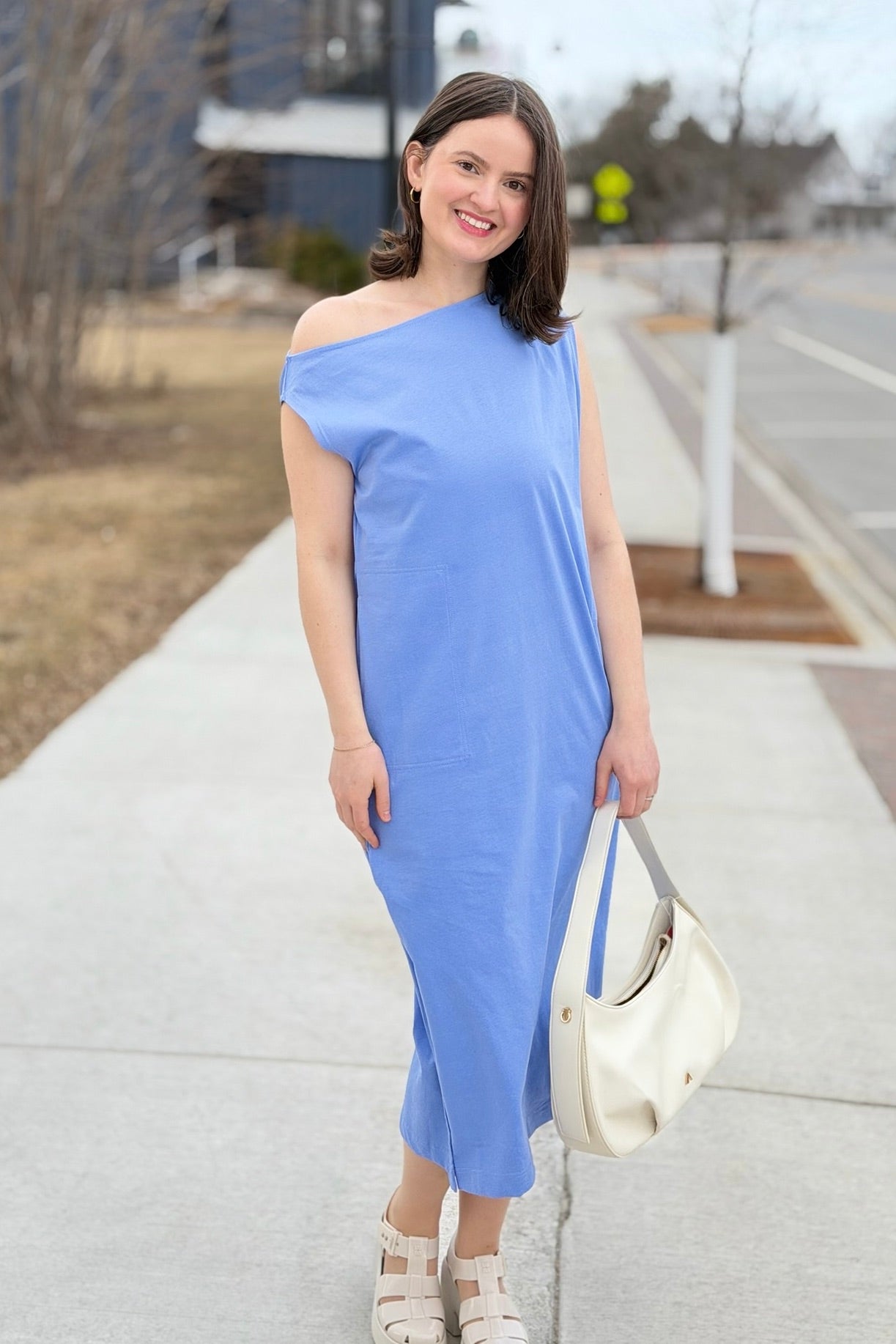 Bella Dress - Periwinkle