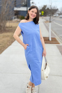 Bella Dress - Periwinkle