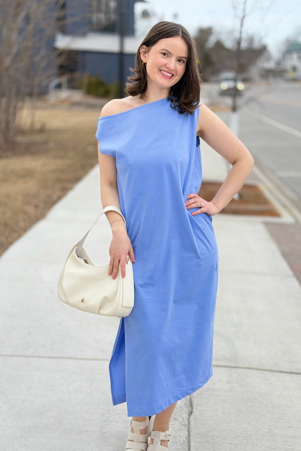 Bella Dress - Periwinkle