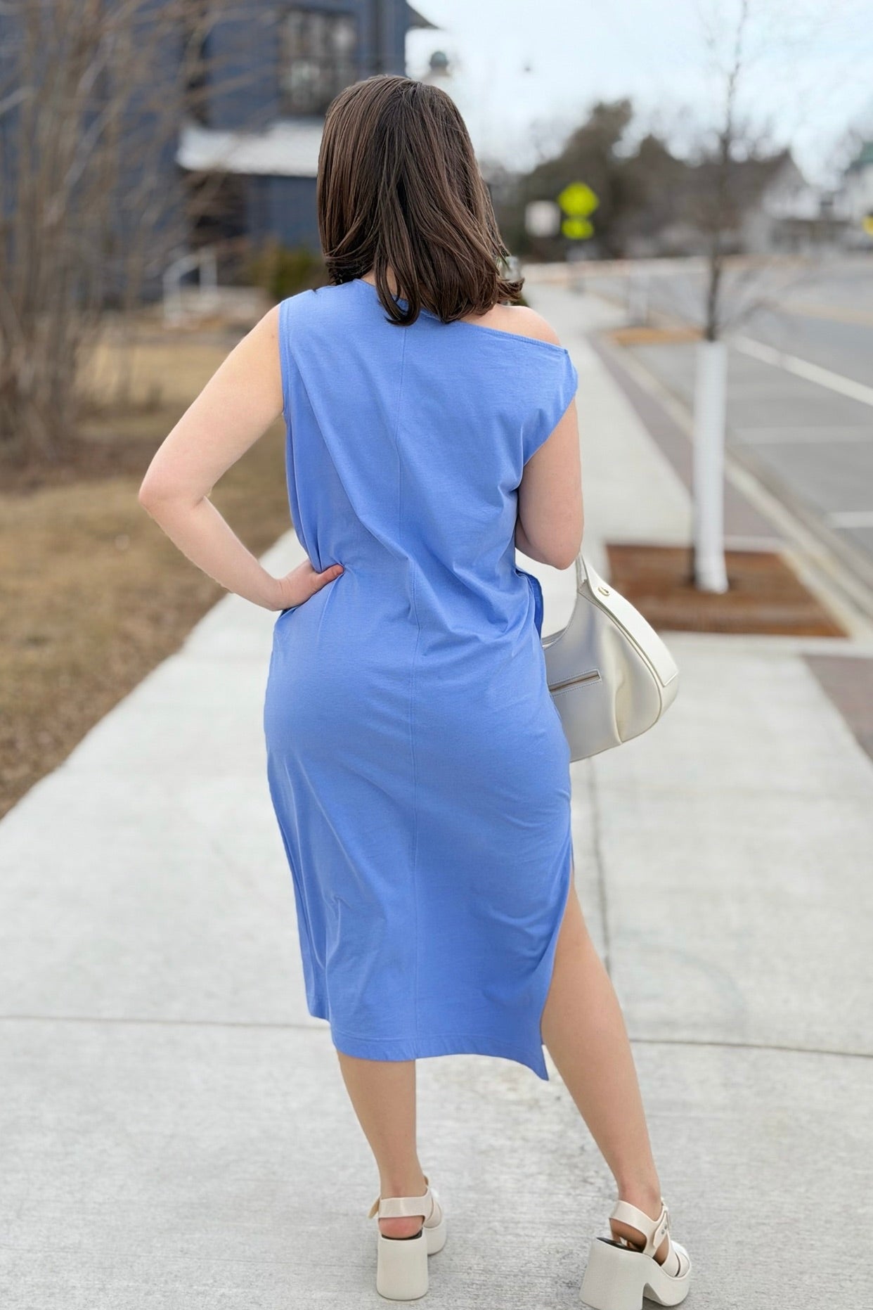 Bella Dress - Periwinkle