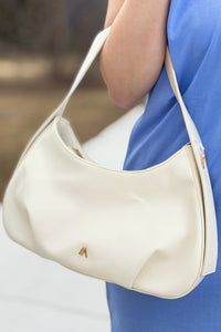 Ojai Crescent Shoulder Bag - Sand