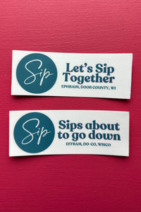 Sip Sticker