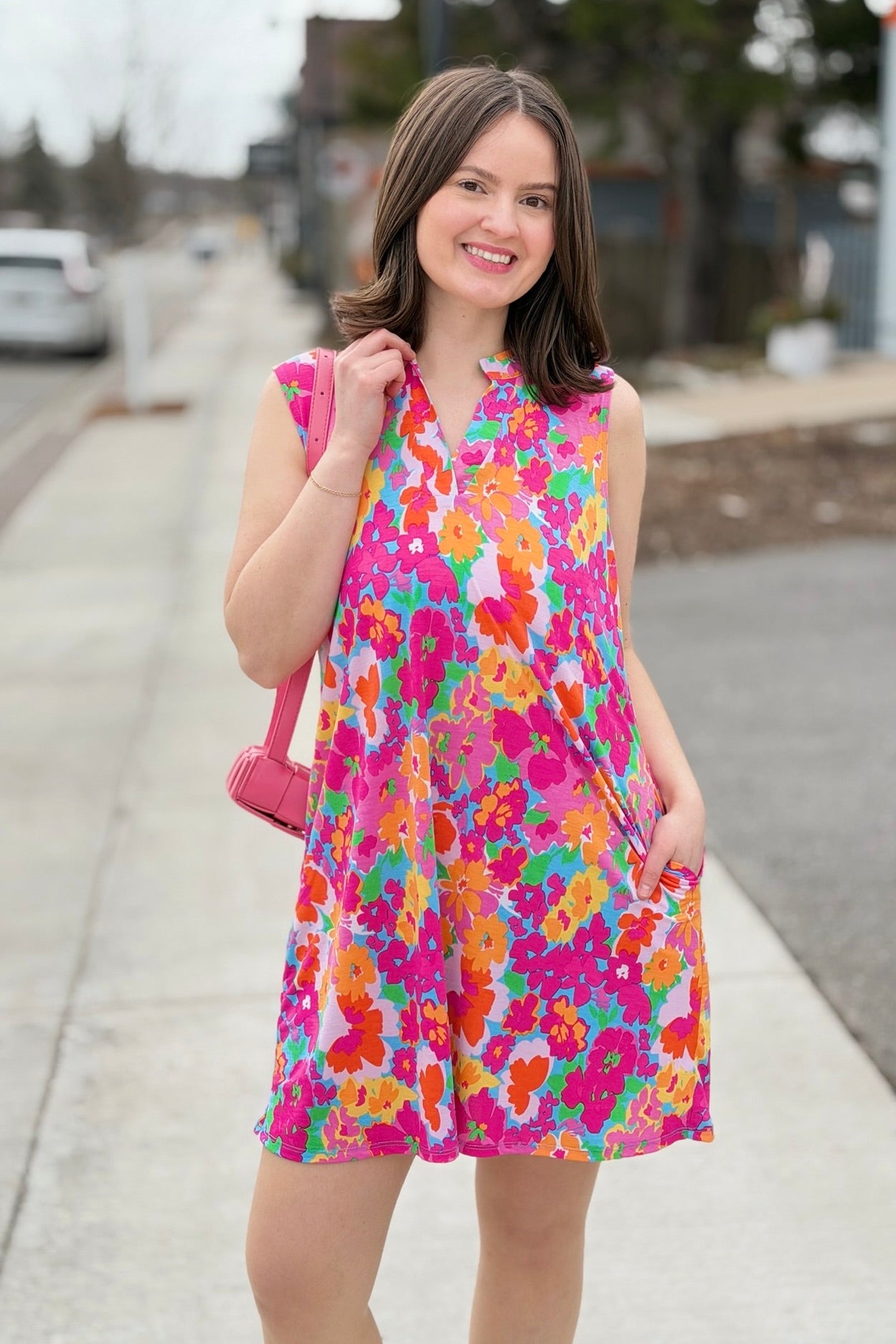 Sleeveless Lizzy Dress - SummerTime