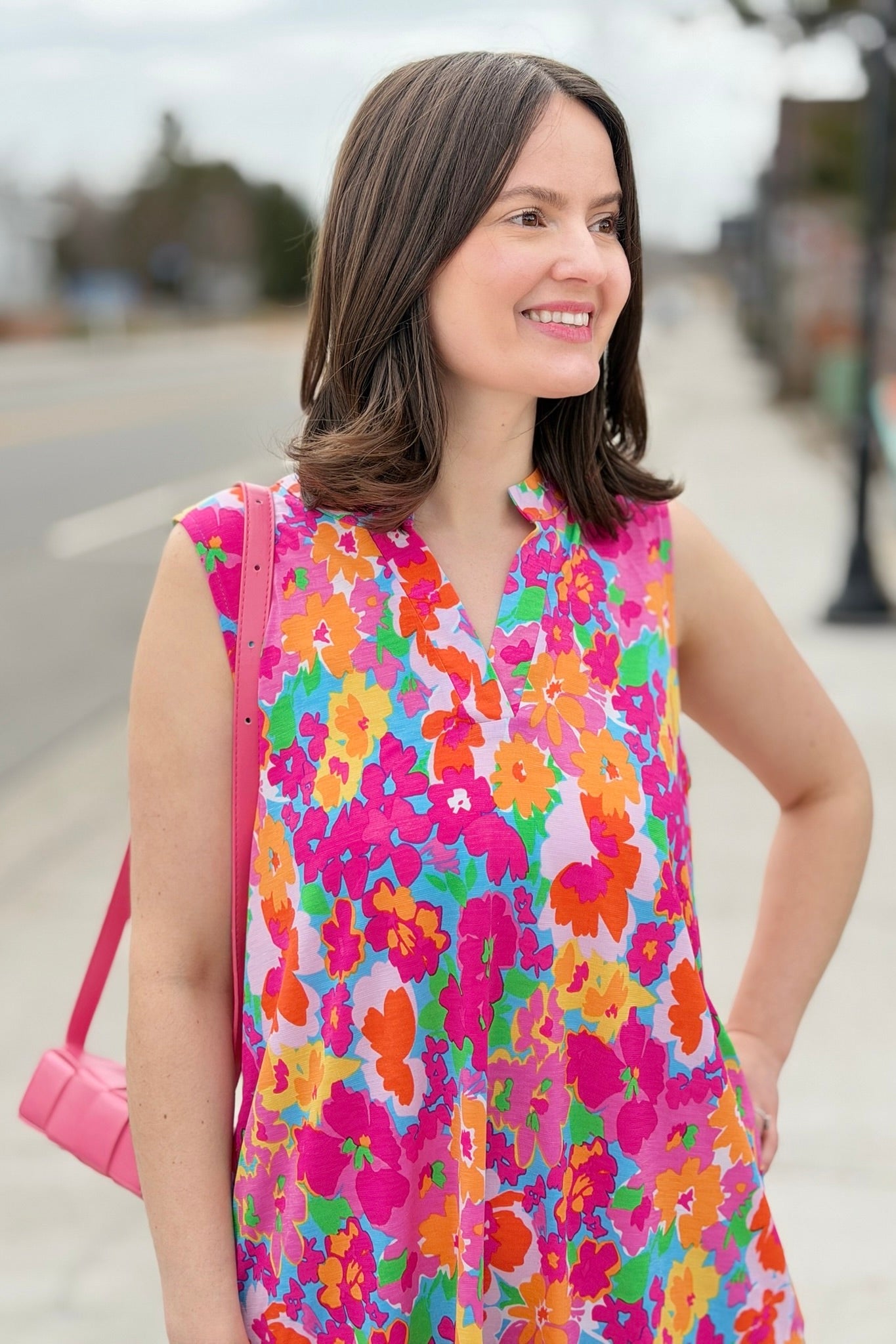 Sleeveless Lizzy Dress - SummerTime