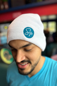 Sip Classic Beanie - White