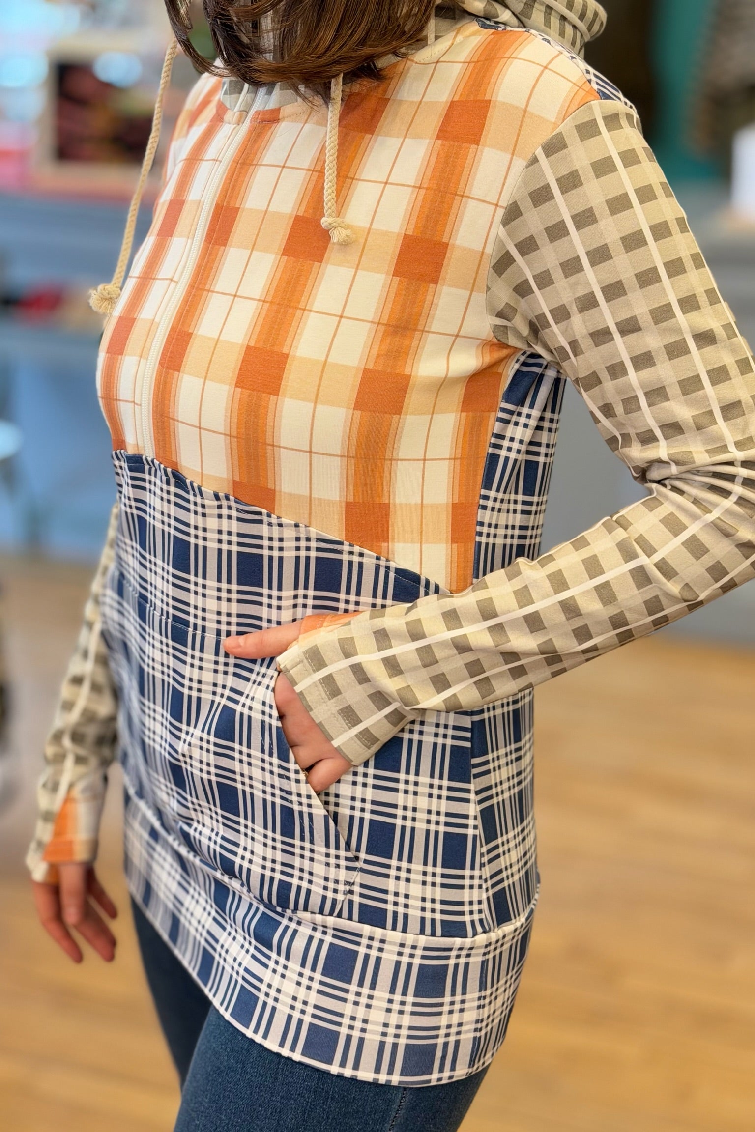 Halfzip Sweatshirt - Cowpoke Cutie