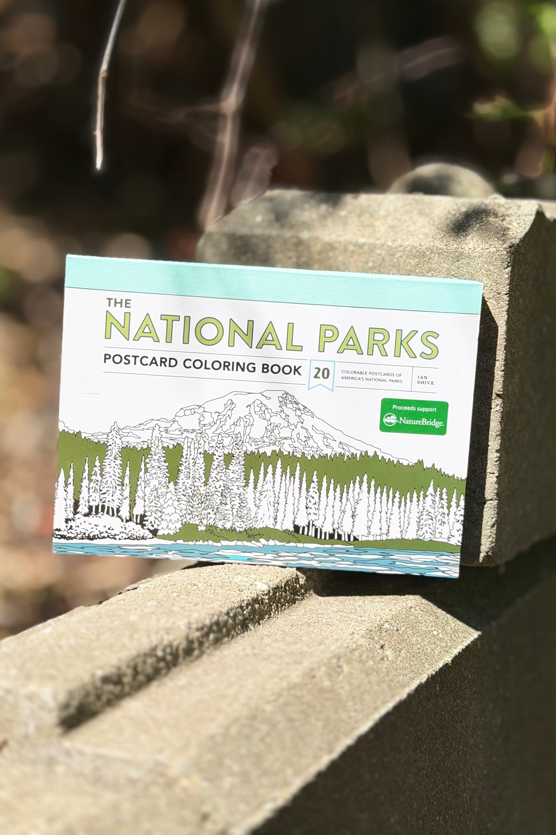The National Parks Postcard Coloring Book