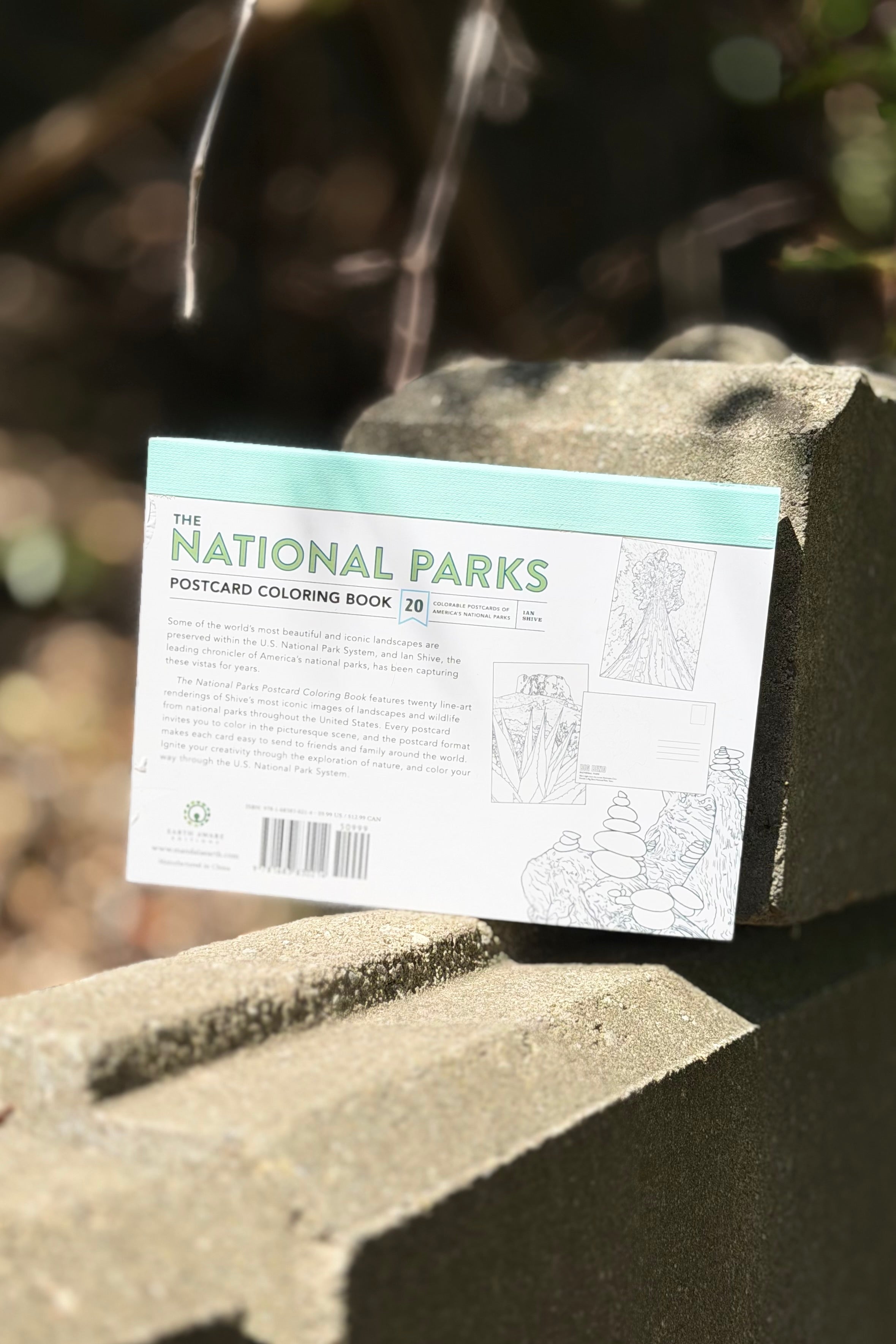 The National Parks Postcard Coloring Book