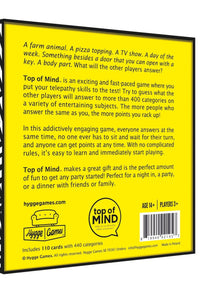 Card Game - Top of Mind