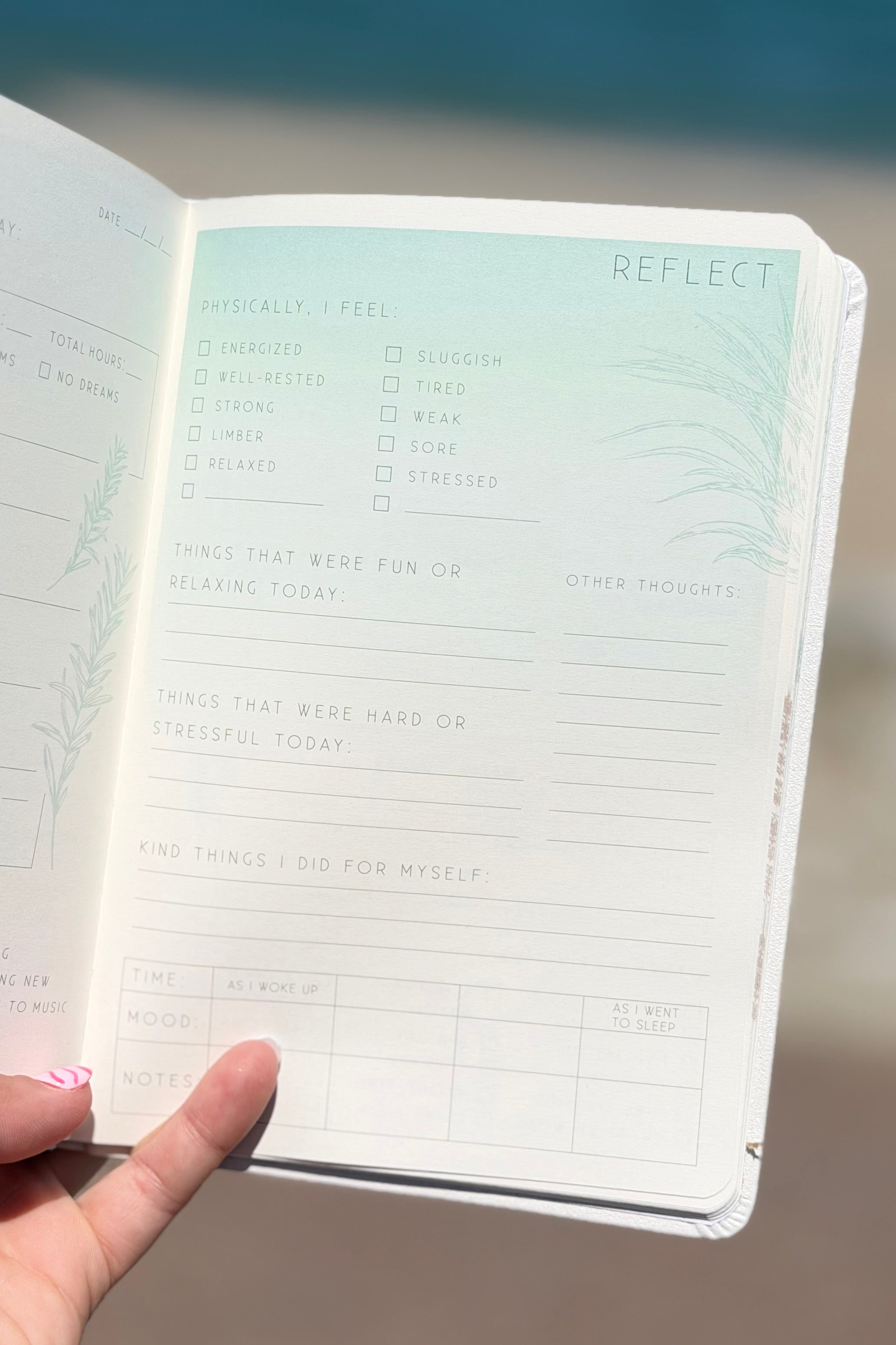 Self-Care: A Day and Night Reflection Journal
