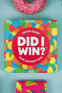 Did I Win? Funny trivia game. Make your best guess.