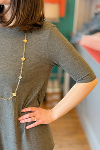 Basic Soft Tee - Charcoal