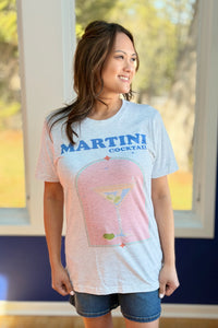 Martini Cocktail Graphic Tee