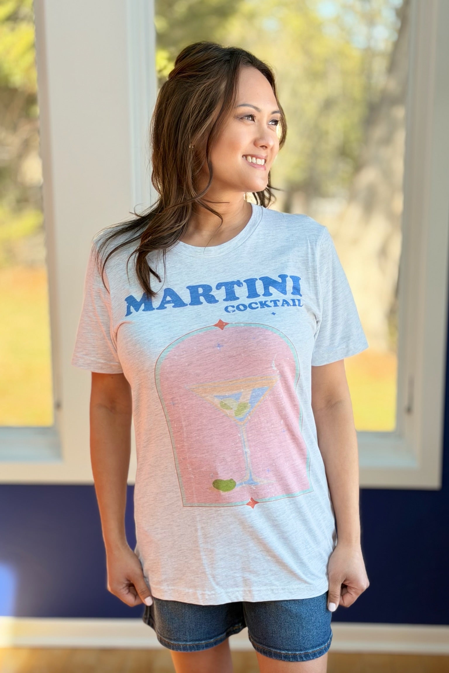 Martini Cocktail Graphic Tee