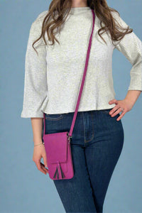 Harper Crossbody - Magenta