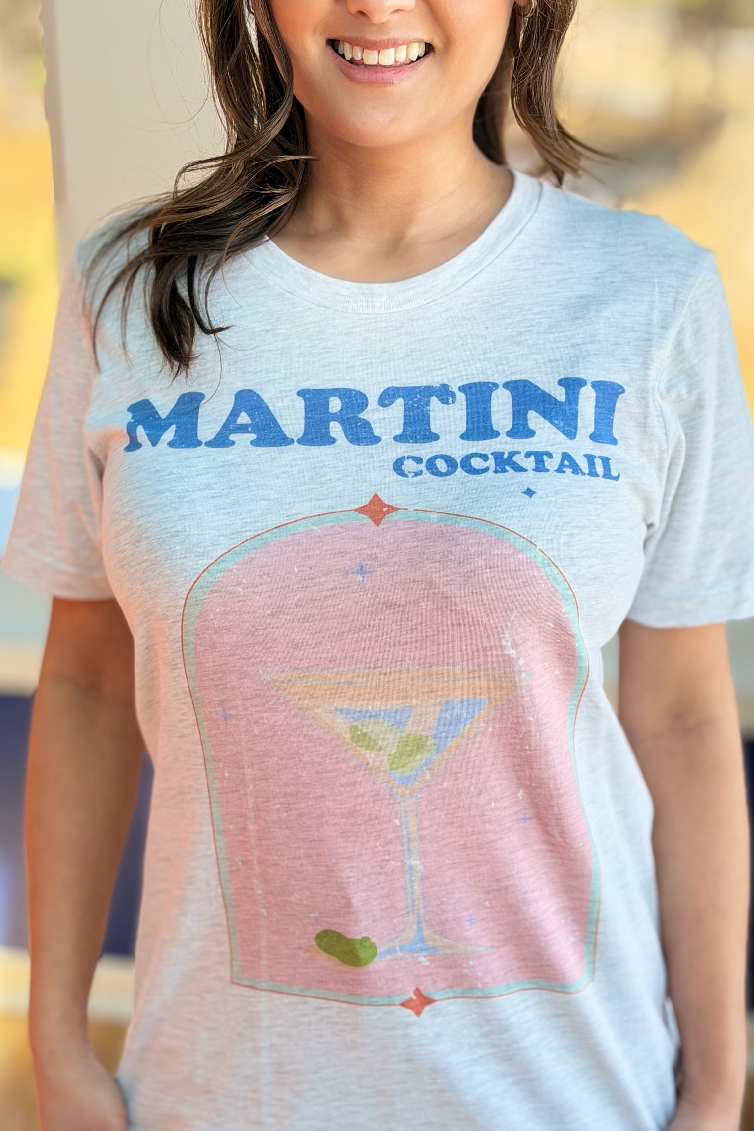 Martini Cocktail Graphic Tee