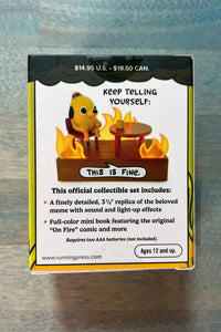 This Is Fine Talking Figurine: With Light And Sound!