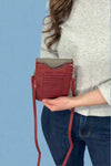 Harper Crossbody - Red Shimmer