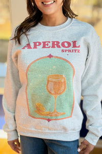 Aperol Spritz Graphic Sweatshirt