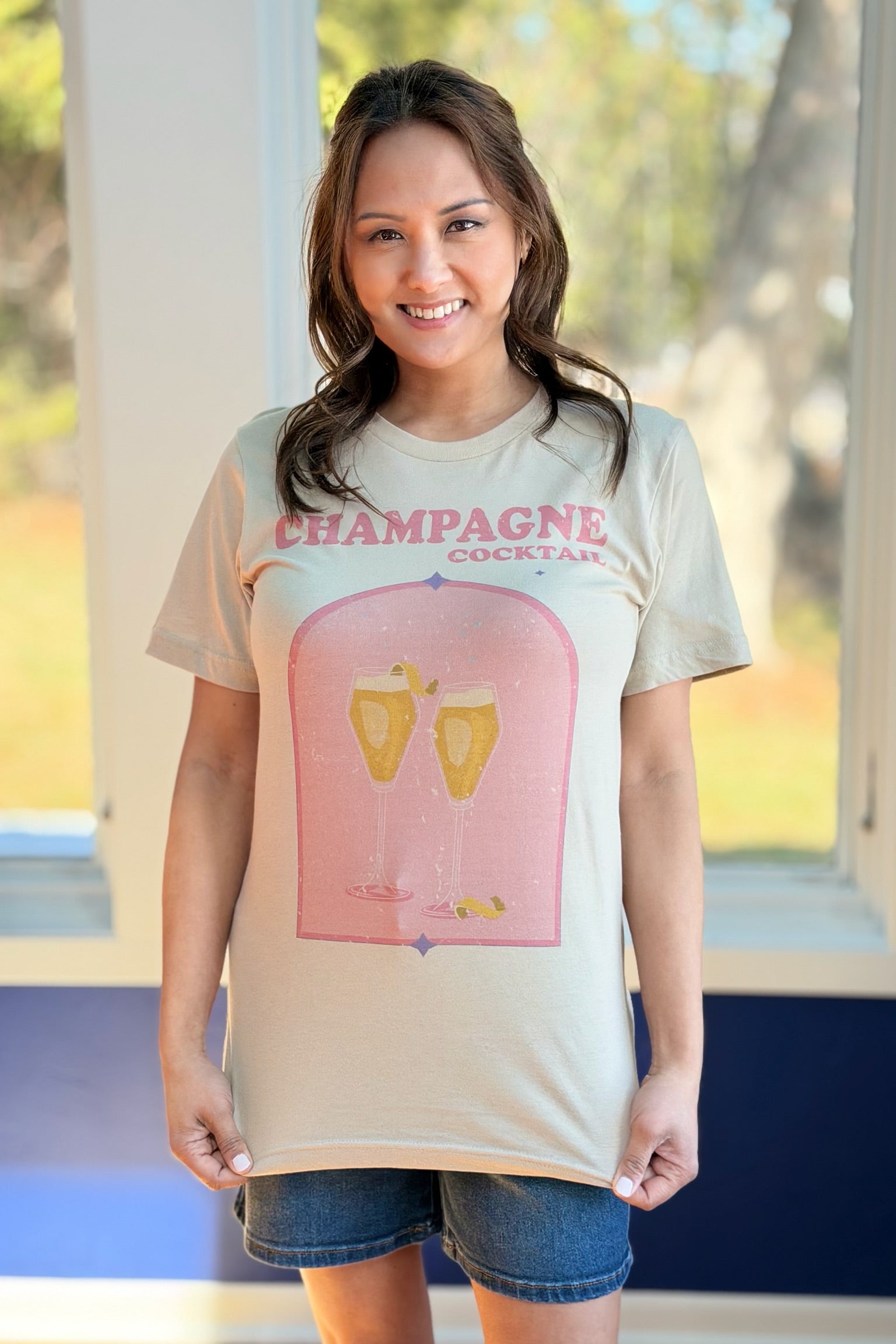 Champagne Cocktail Graphic Tee