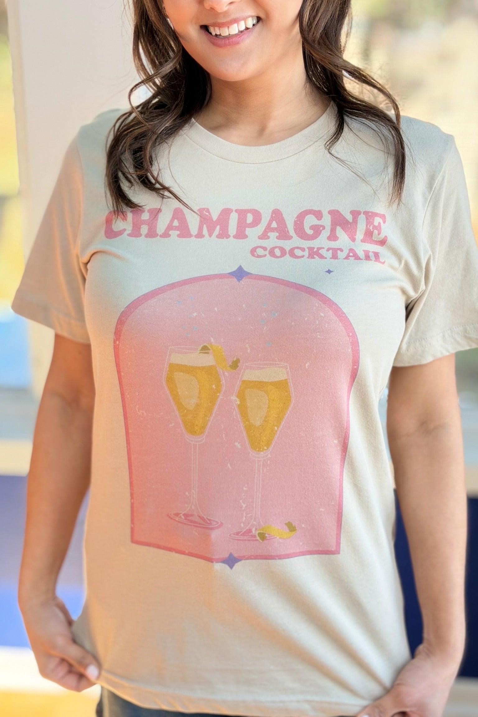 Champagne Cocktail Graphic Tee