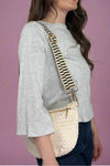 Westlyn Woven Bum Bag - Cream