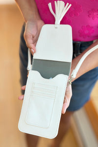 Harper Crossbody - White
