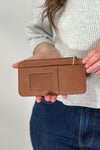 Marie Credit Card Sleeve - Camel