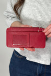 Marie Credit Card Sleeve - Red