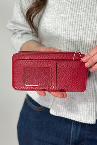Marie Credit Card Sleeve - Red