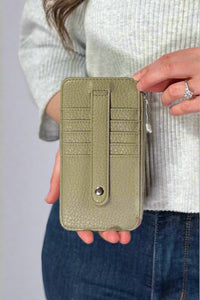 Marie Credit Card Sleeve - Avocado