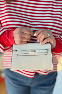 Julie Satchel & Crossbody - Ivory