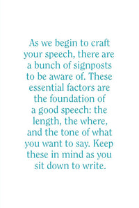 How To Write A Funny Speech