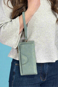 Kyla Snap Closure Wallet - Teal