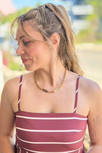 Link Chain Necklace Gold