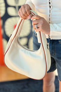 Charity Hobo & Crossbody - Ivory Camel