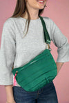Jolie Puffer Belt Bag - Emerald