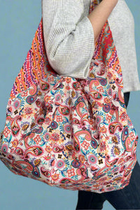 Hand Block Boho Bag - Happy Together