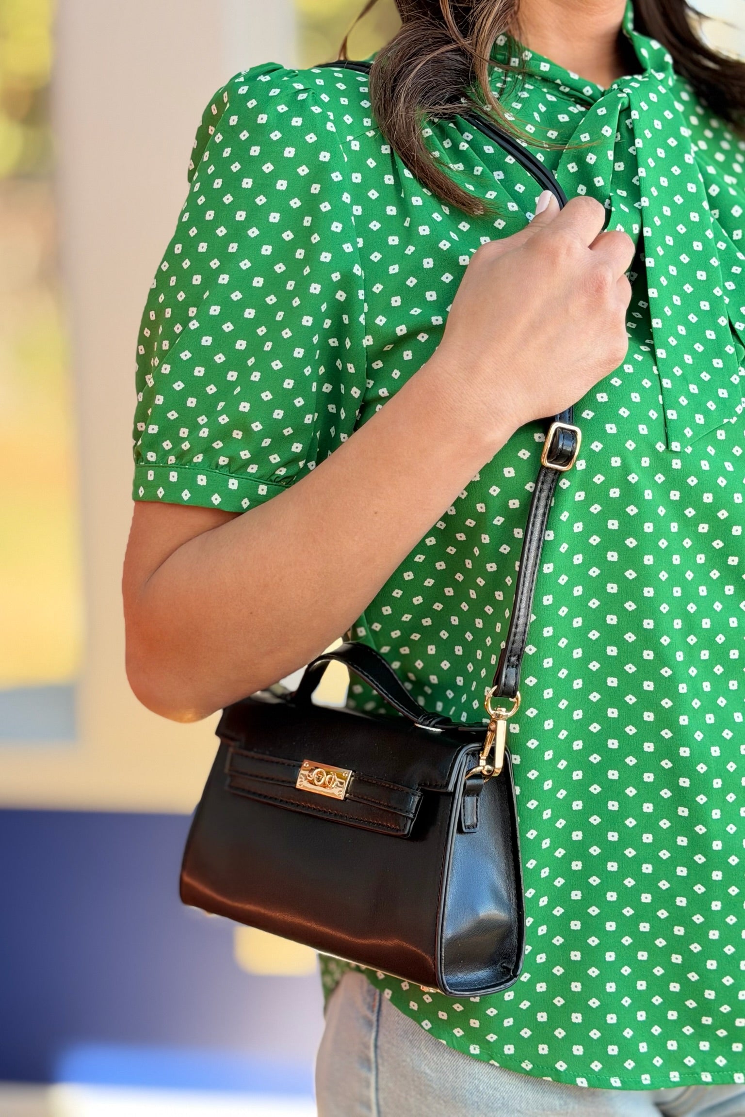 Julie Satchel & Crossbody - Black