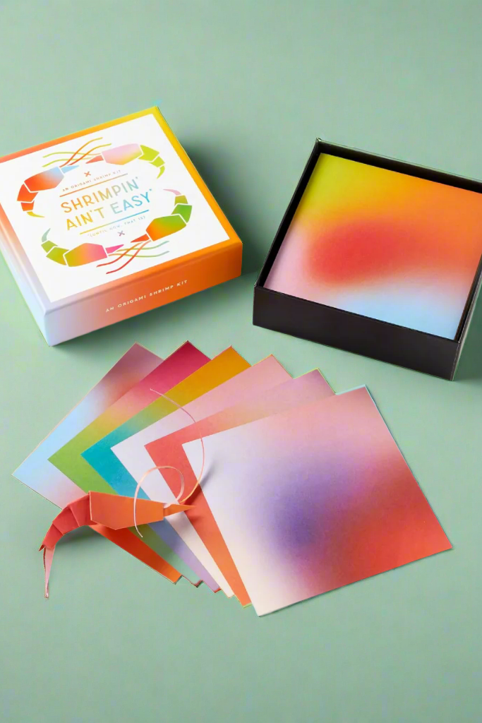 Shrimpin' Ain't Easy Origami Kit