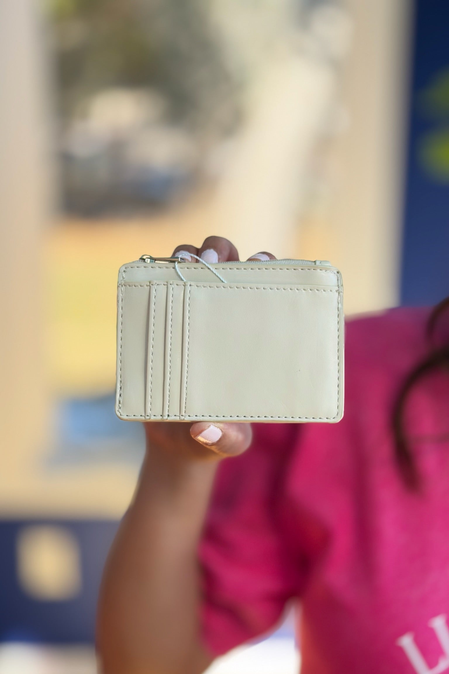 Keychain Wallet - Ivory