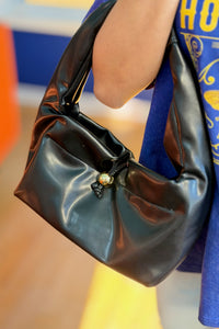 Lindsay Shoulder Hobo - Black