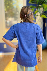 Honeybee Graphic Tee - Blue